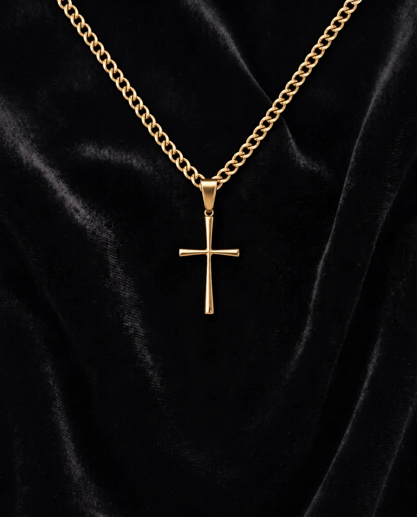 Collar Cruz Oro