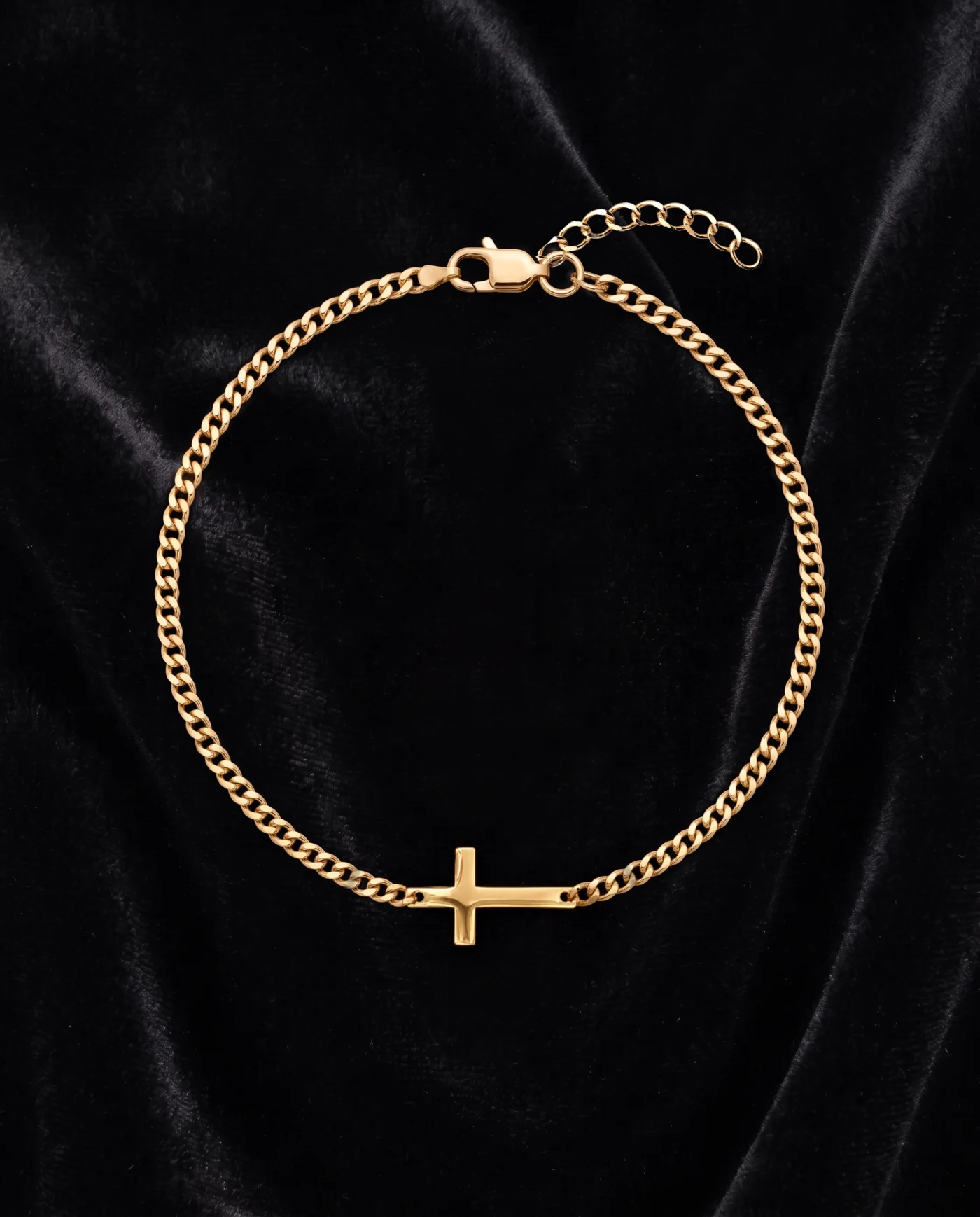 Pulsera Cruz Oro