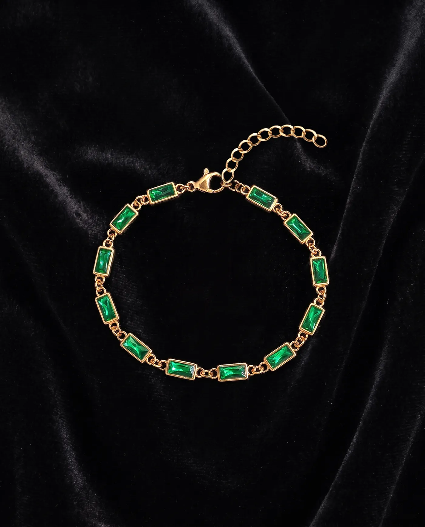 Pulsera Tesela Oro Verde
